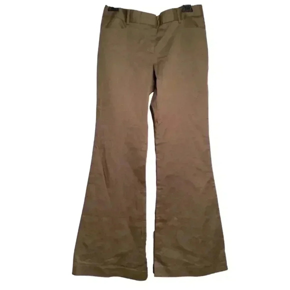 Express Women's Brown Slacks - Size 6r - Wide Leg - Picture 7 of 11